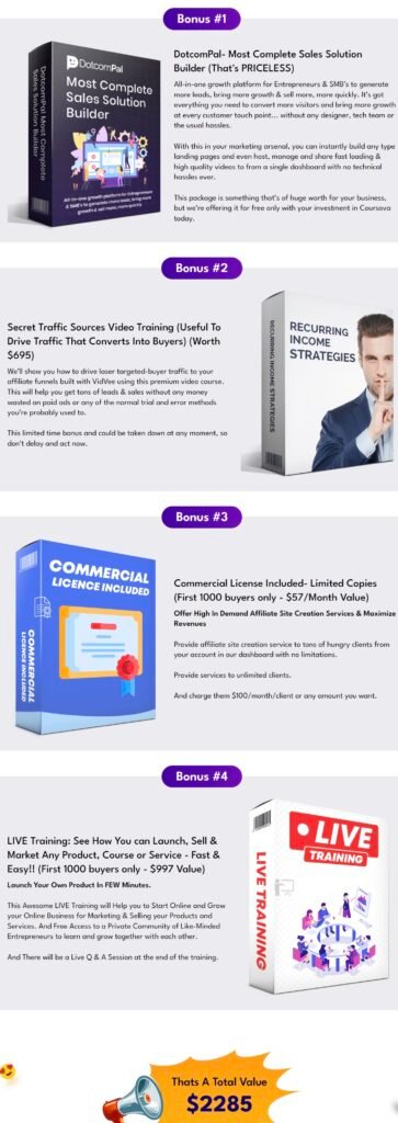 VidVee REVIEW 2 VIDVEE bonus
