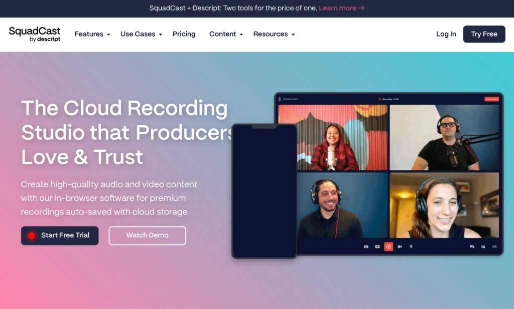 You are currently viewing SquadCast: The Ultimate Tool for Podcasters – A Comprehensive Review